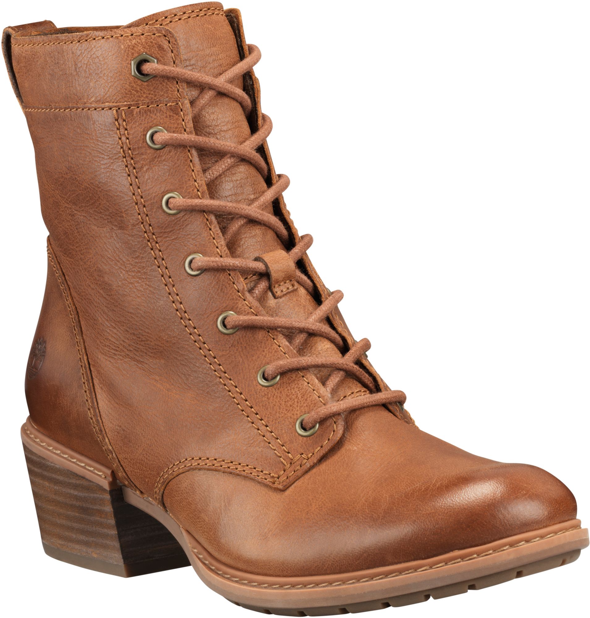 brown leather timberland boots womens