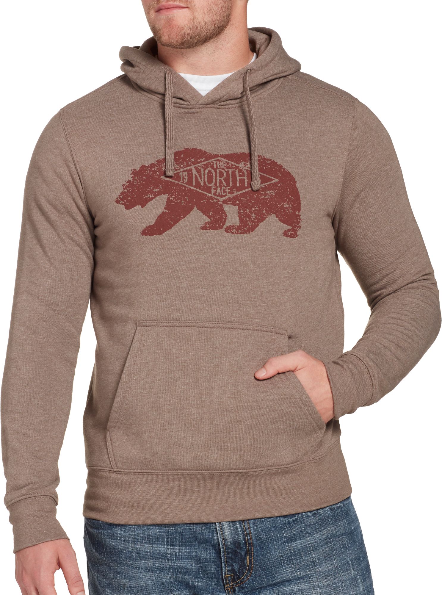 the north face men's bearscape hoodie