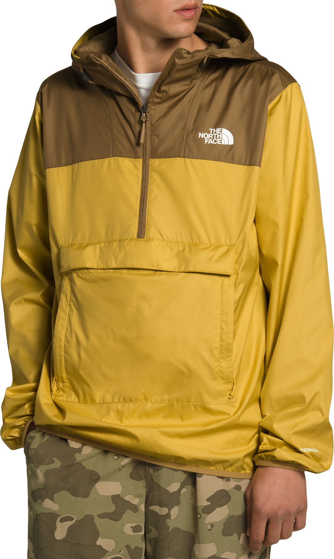 the north face pullover windbreaker