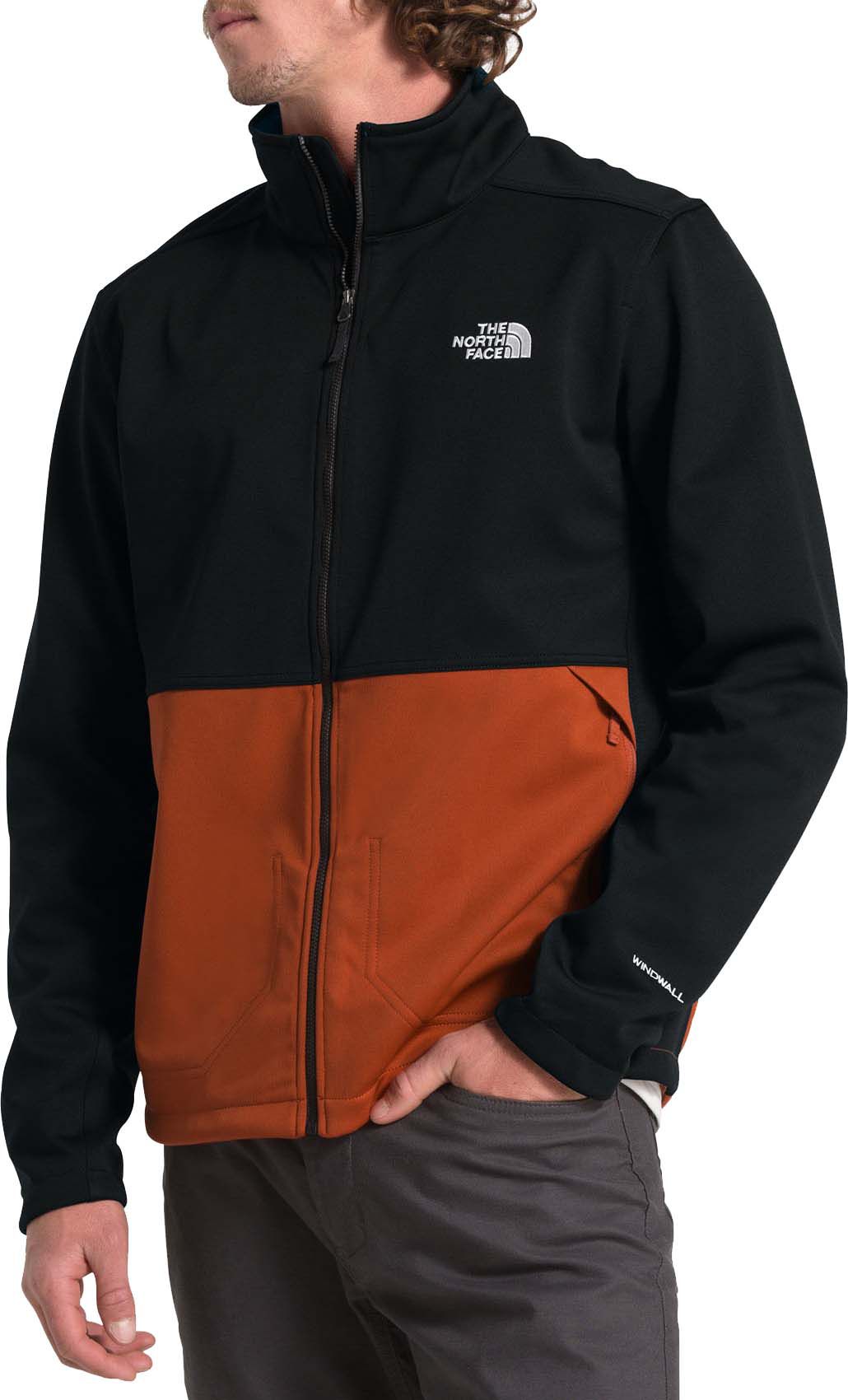 north face men's apex canyonwall soft shell jacket