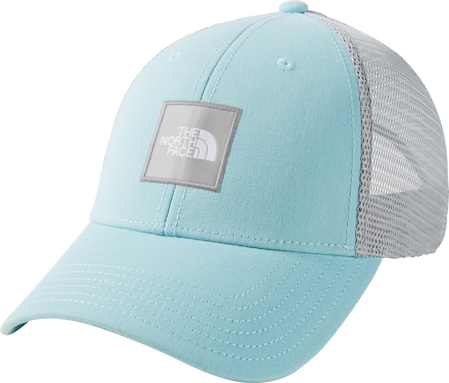 north face men's emb trucker hat