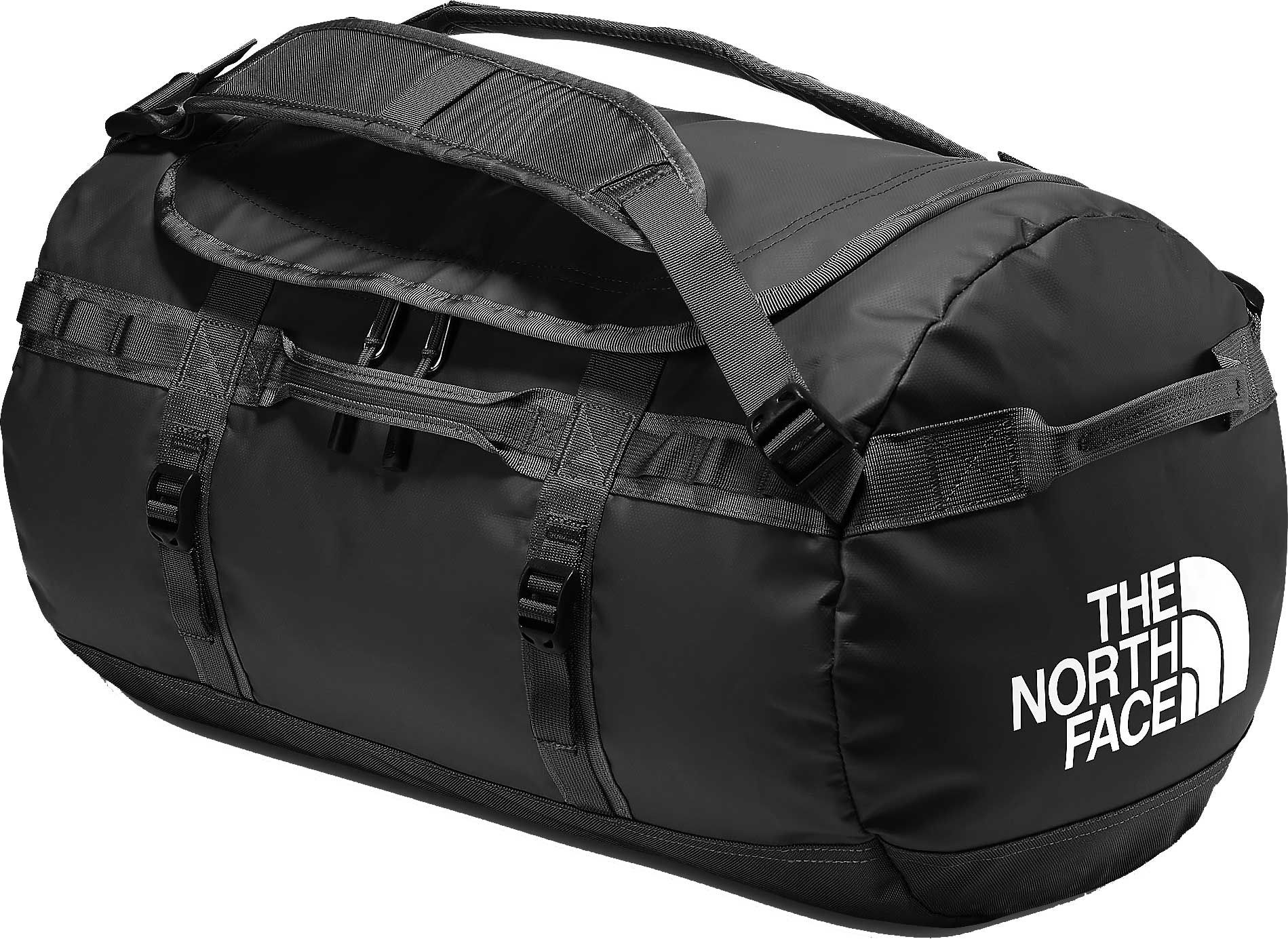 the north face base camp duffel bag small 50 litres in black