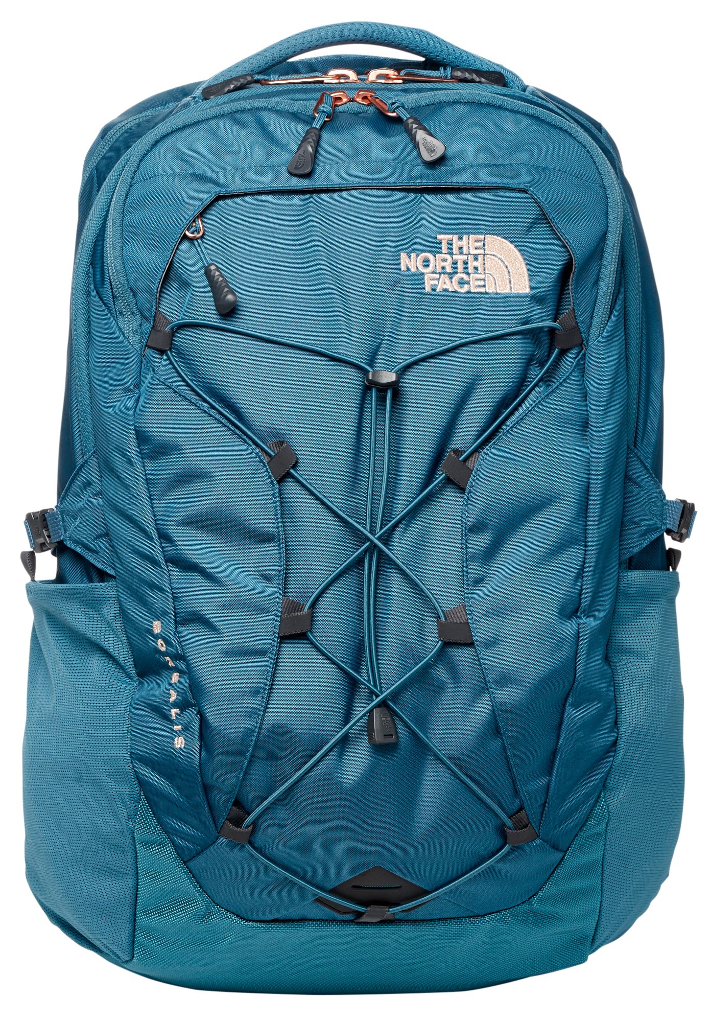 north face backpack gold zipper