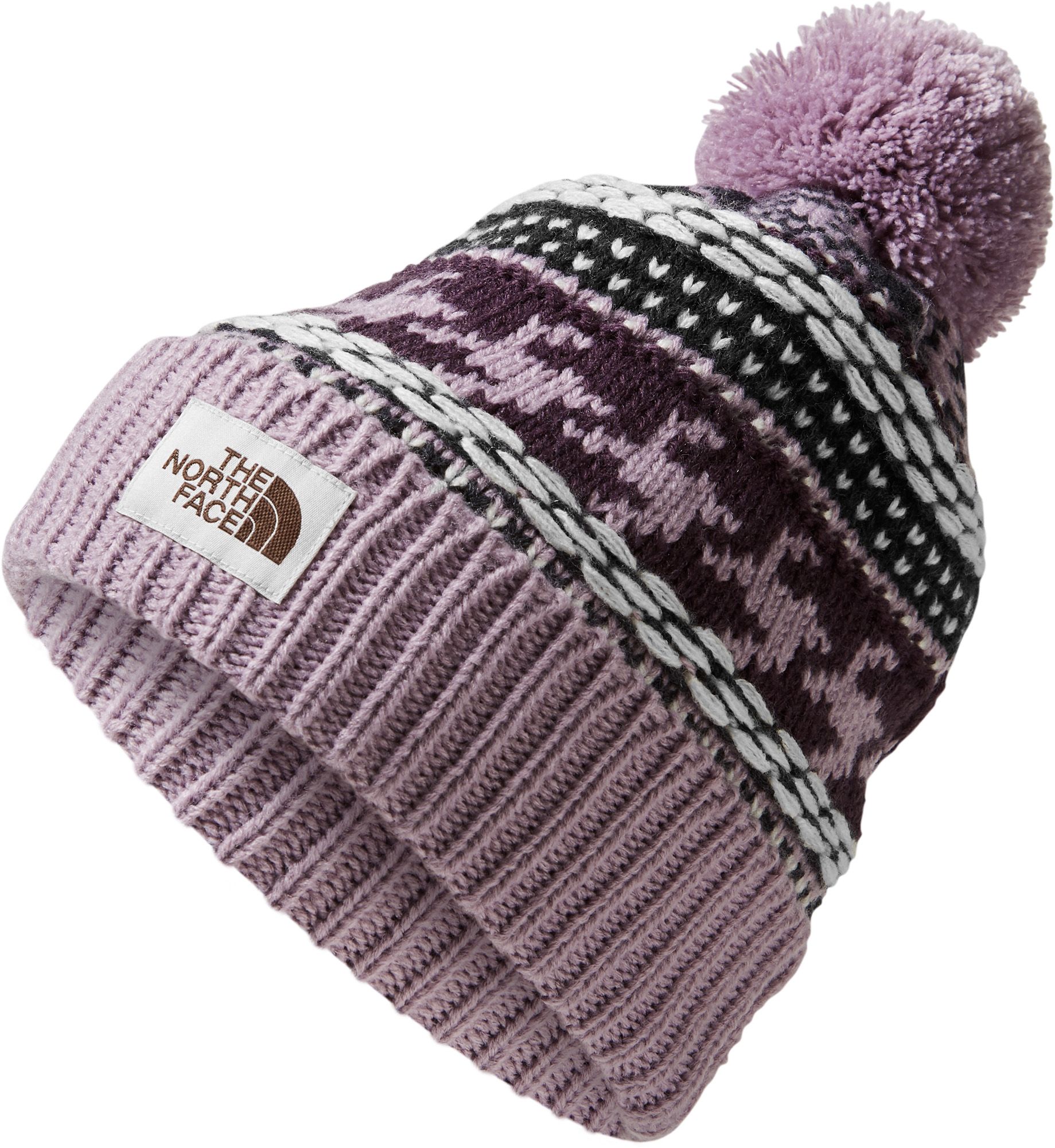 north face fair isle beanie