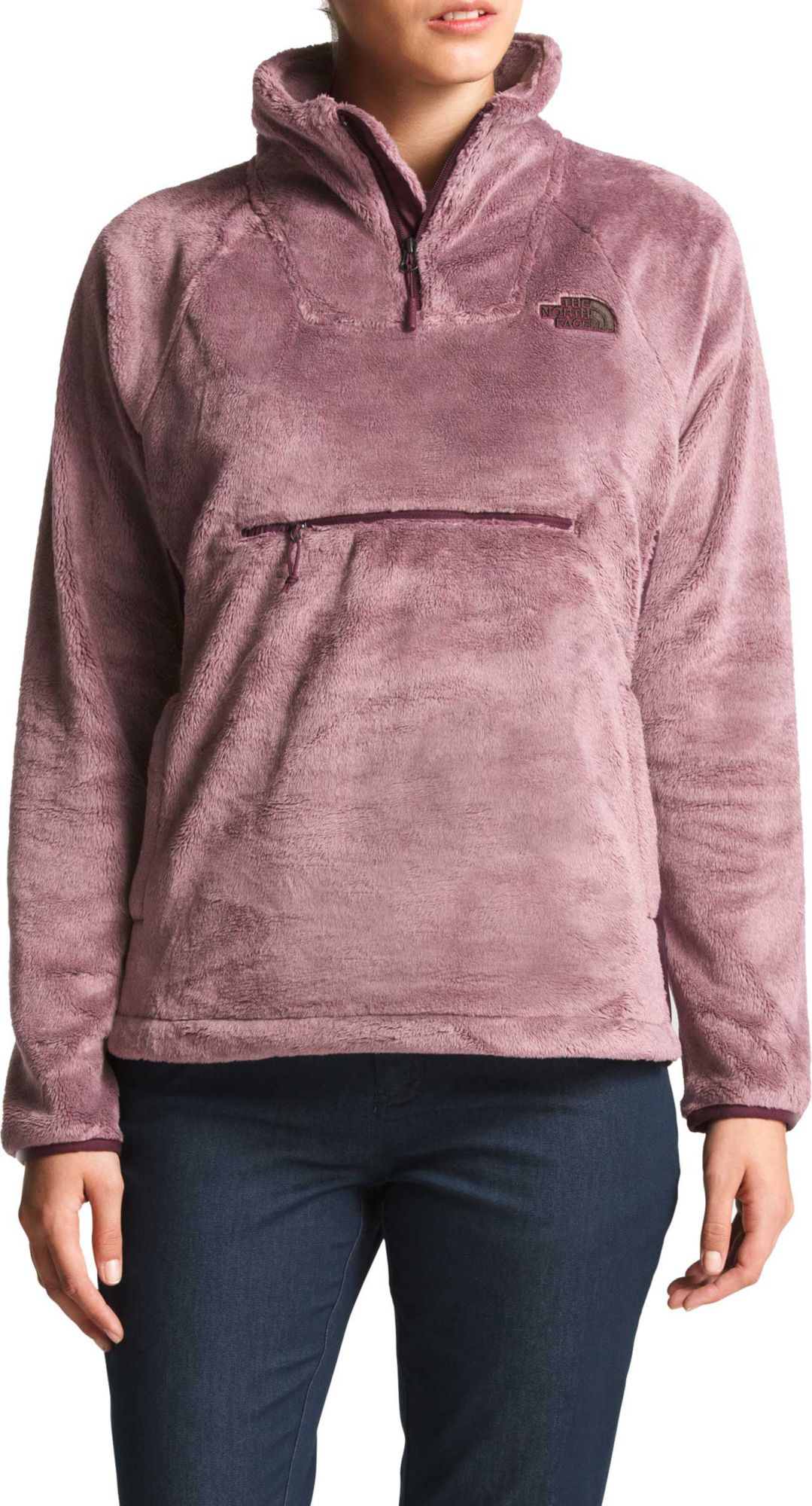 north face fuzzy pullover