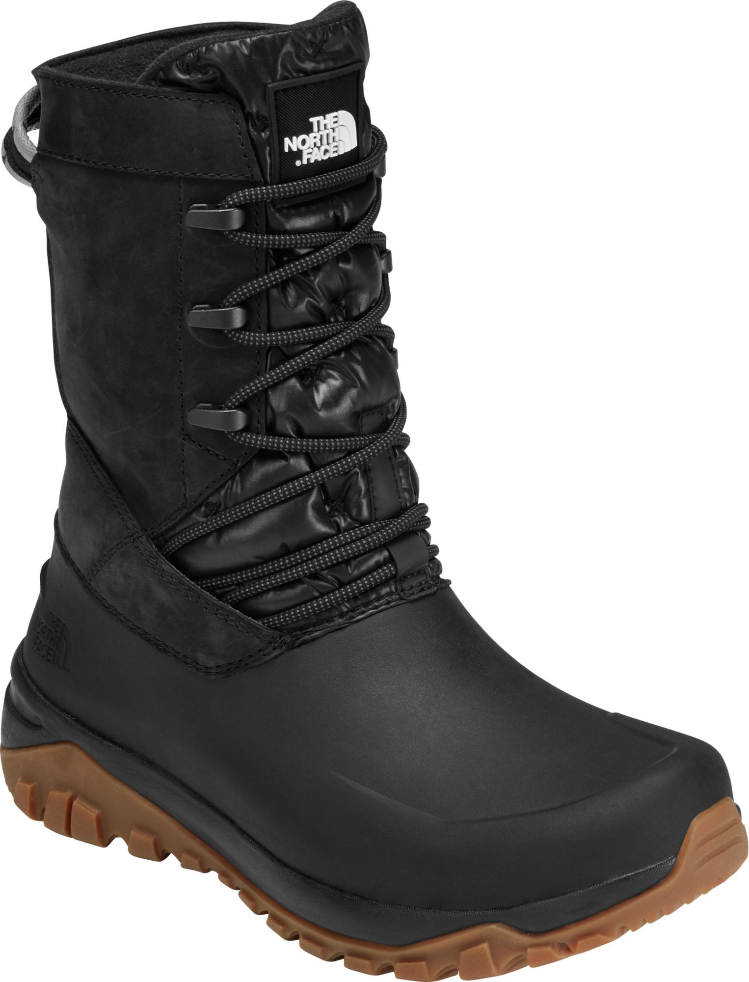 north face womens black boots