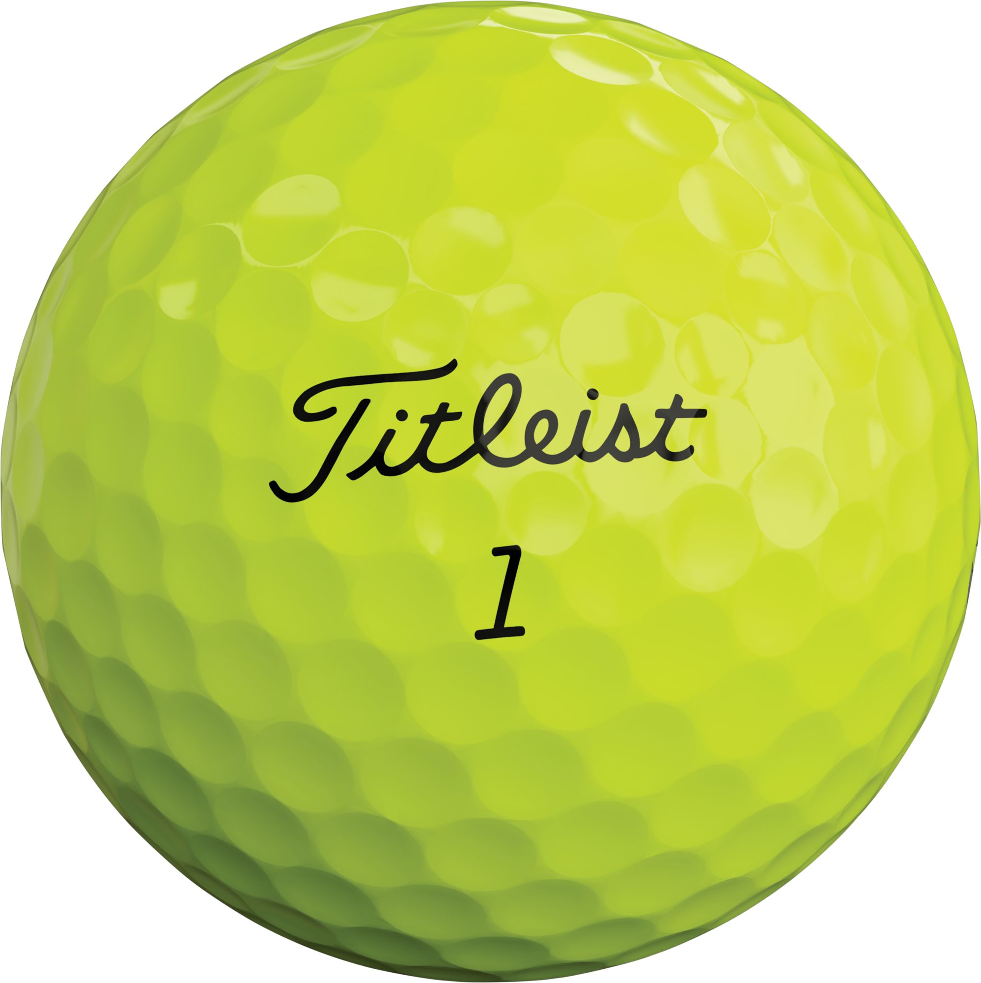 titleist pro v1 yellow