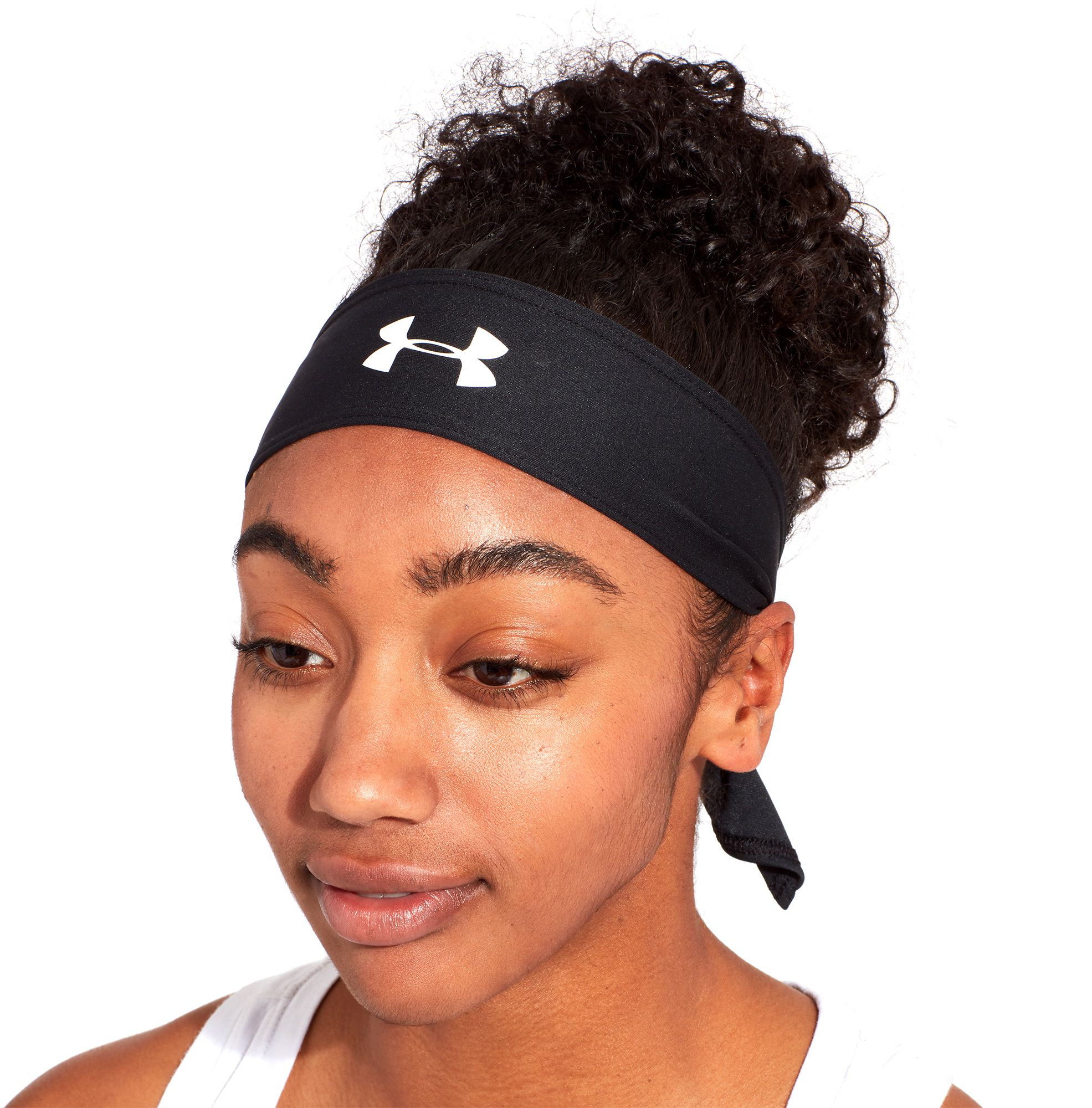 Under Armour Headbands 3 Pack Silicone Non Slip UA Women's One Size Marble Black 