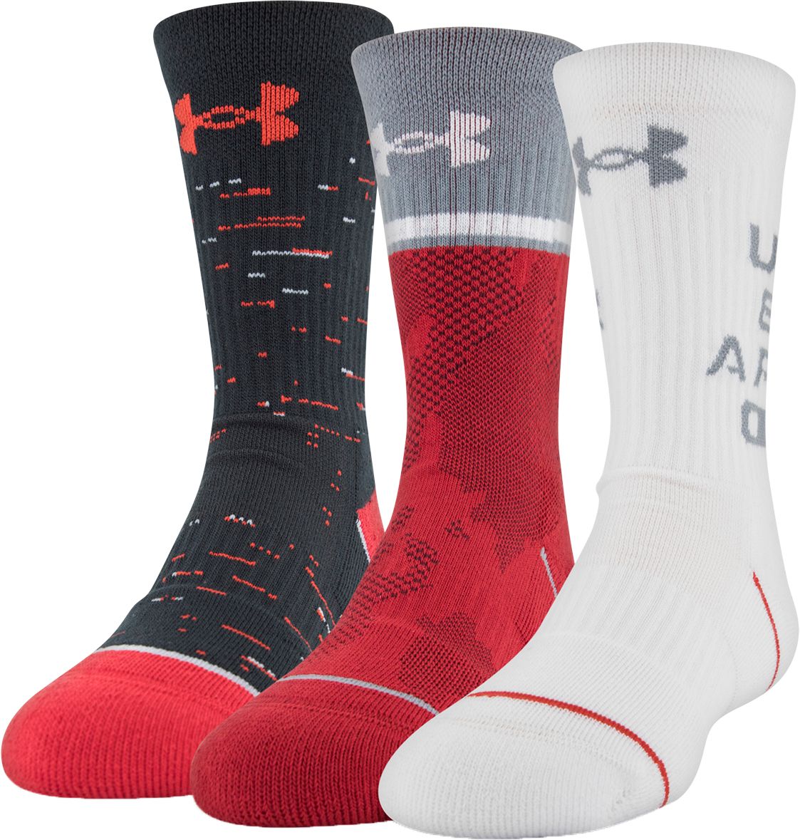 ua phenom crew socks