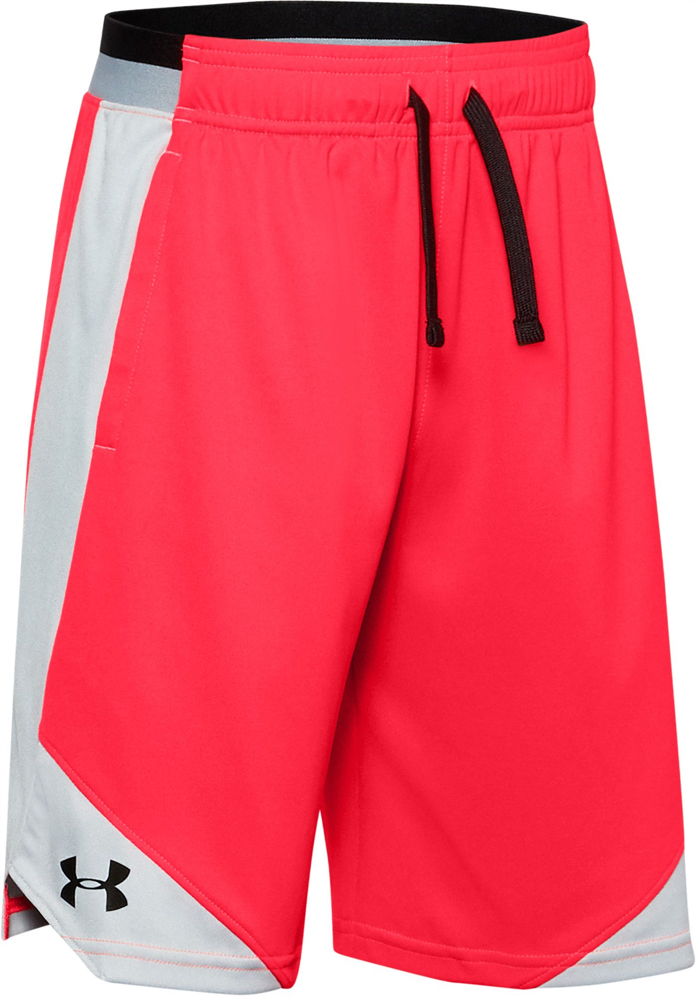 boys black under armour shorts