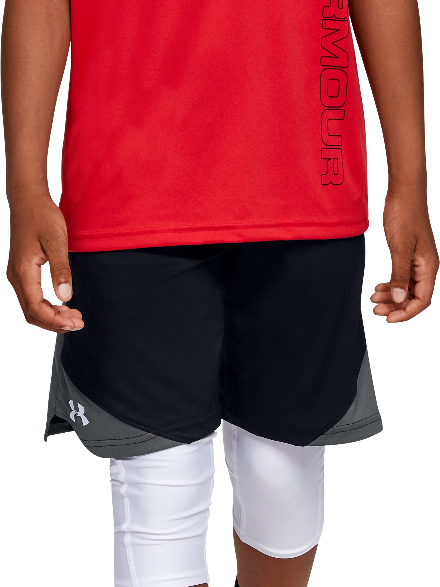 boys under armour dress shorts
