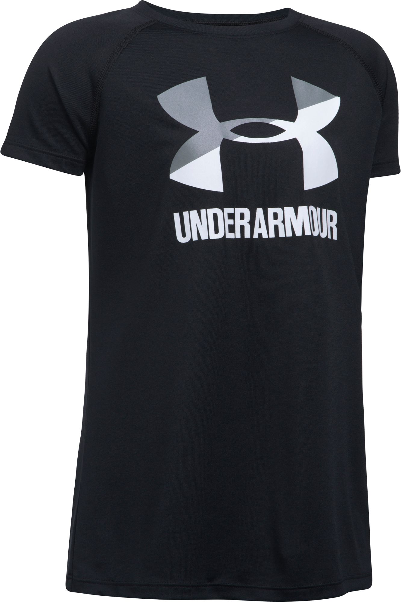 under armour logo tee