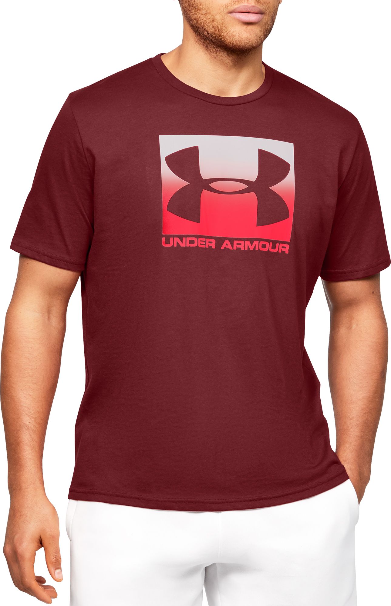 under armour boxed sportstyle t shirt mens