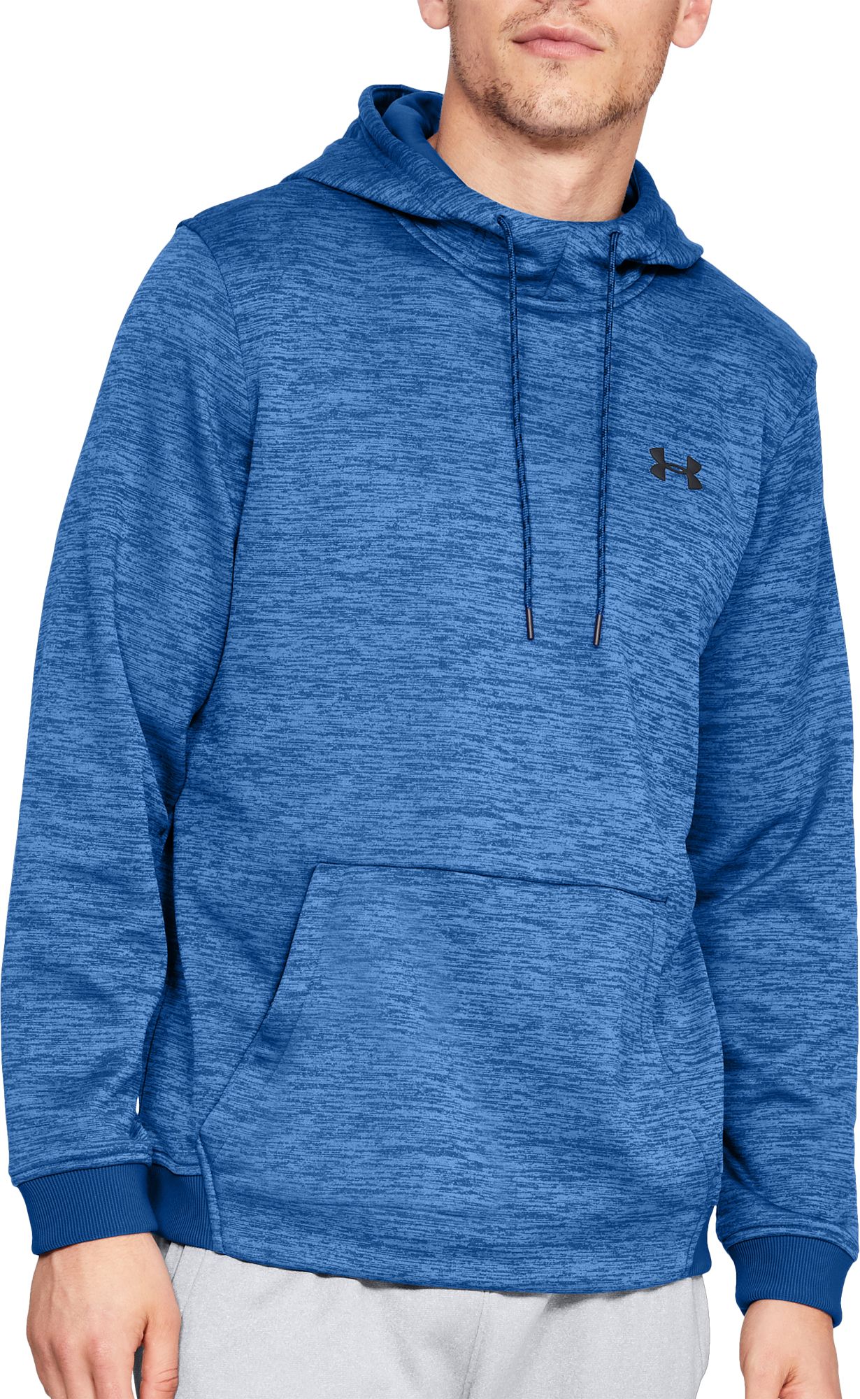 under armour men's armour fleece twist pull over hoodie