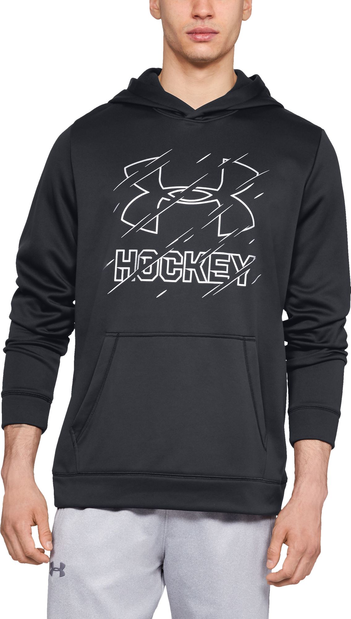 black adidas hockey hoodie