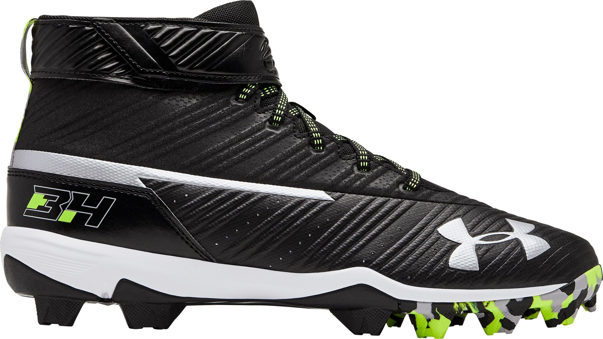 under armour men's harper 3 mid baseball cleats