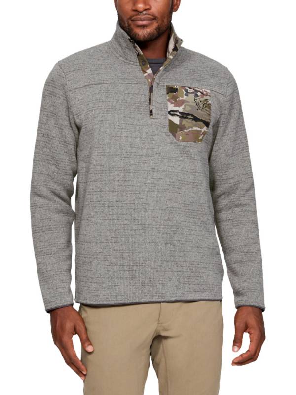 Under Armour Men's Sweaterfleece Henley Long Sleeve Shirt | Dick's Sporting  Goods