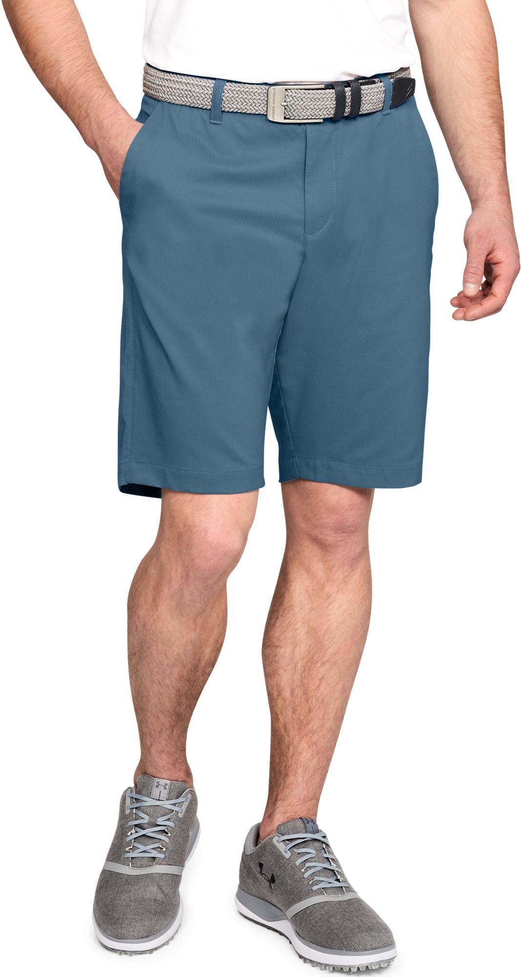 under armour showdown tapered shorts