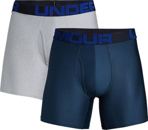 Under Armour Men's Tech 6'' Boxerjock Boxer Briefs - 2 Pack