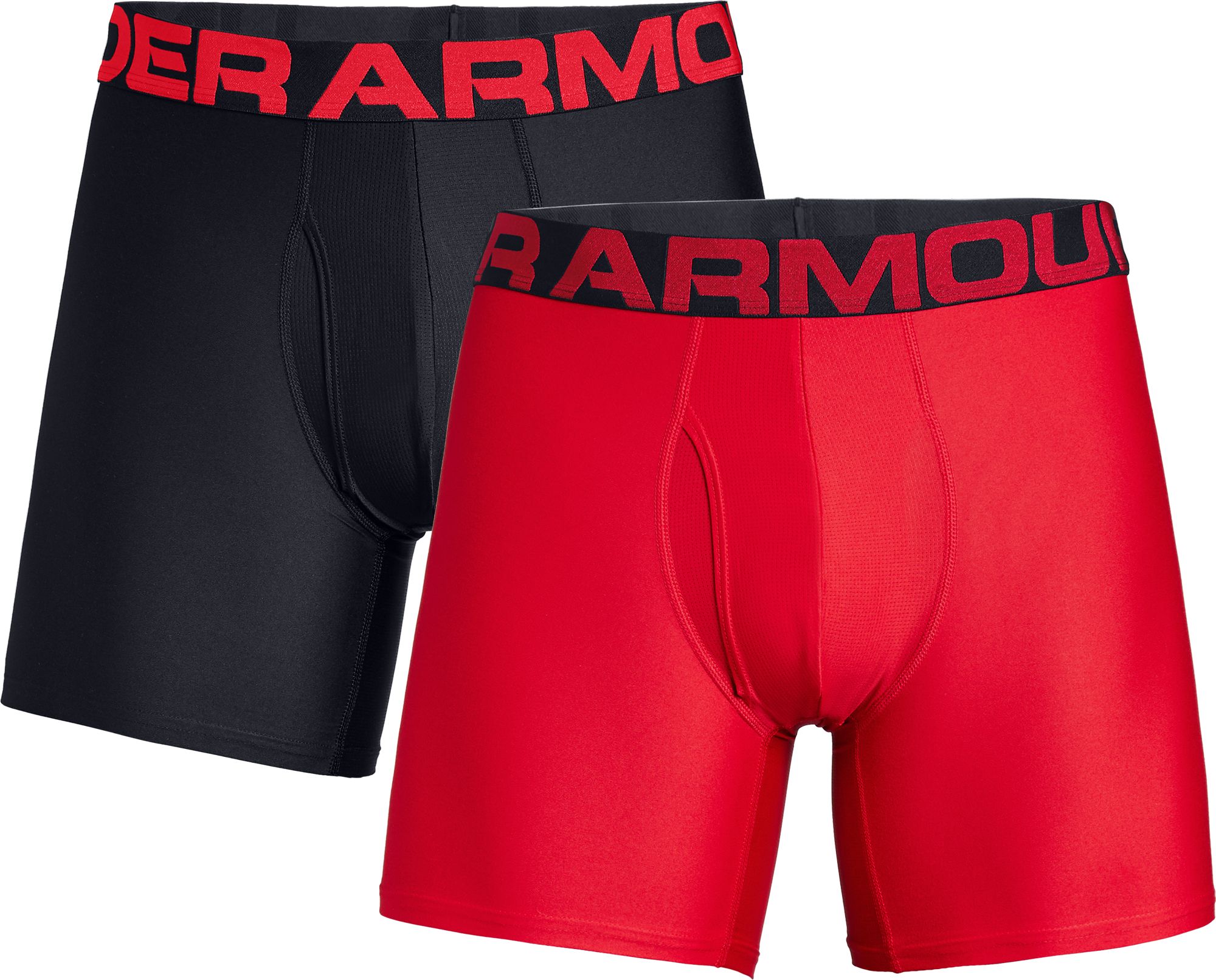 Under Armour Men's Tech 6'' Boxerjock Boxer Briefs - 2 Pack product image