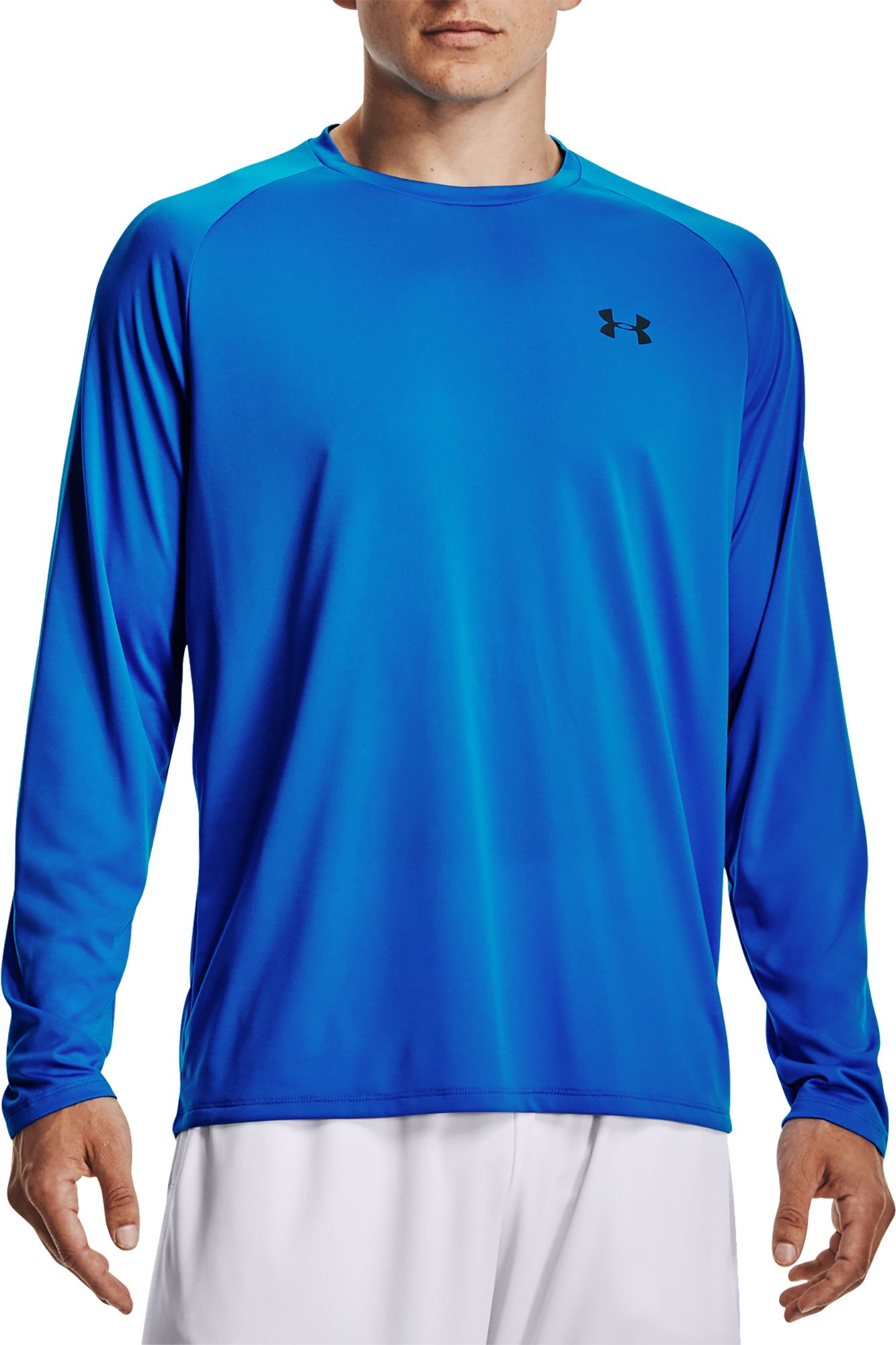 under armour white long sleeve men's