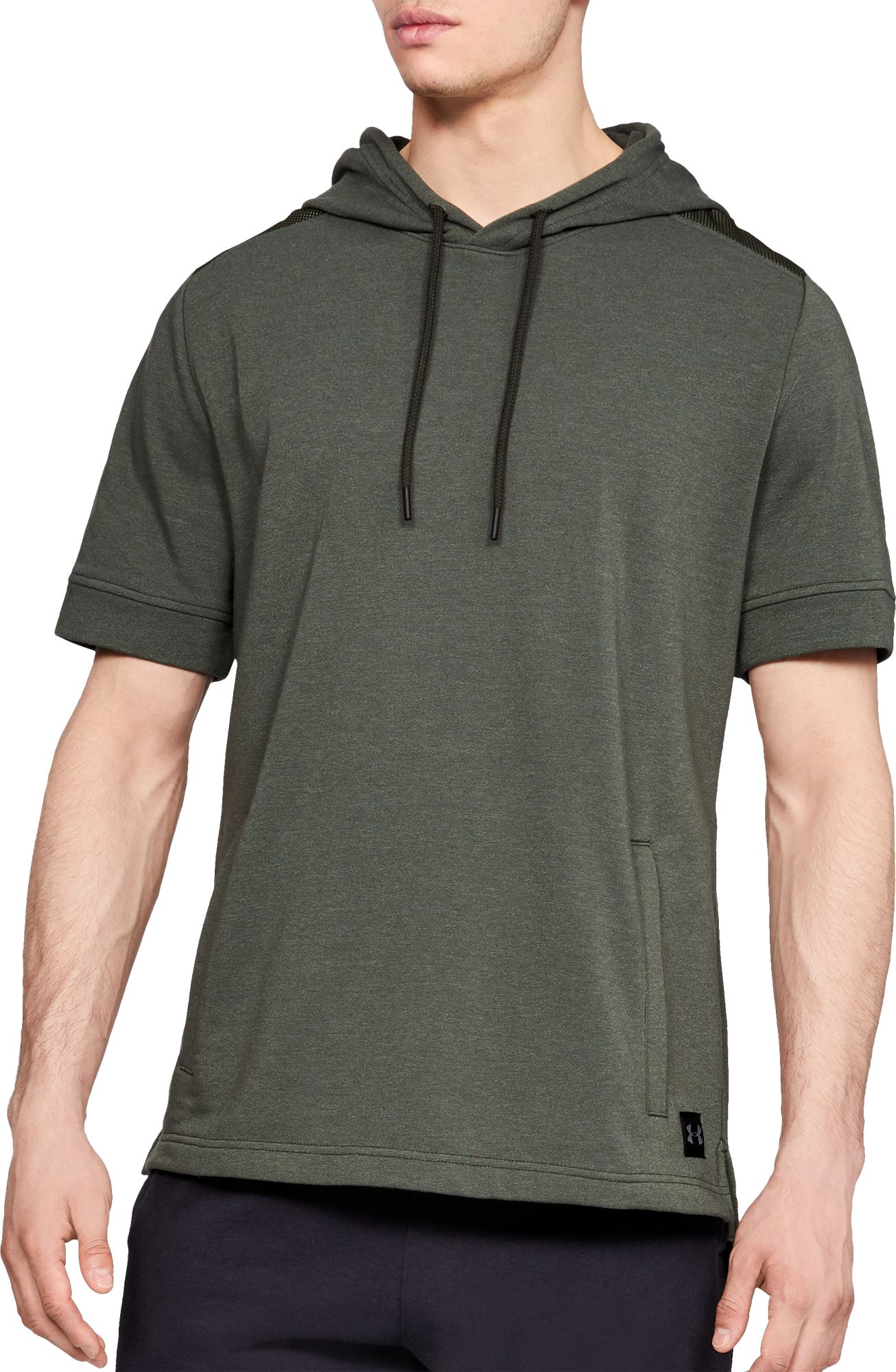 short sleeve hoodie under armour