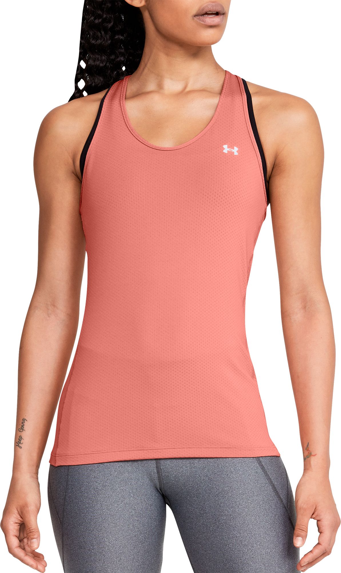 under armour heatgear fitted tank