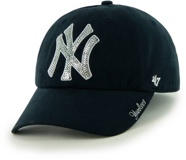 ‘47 Women's New York Yankees Sparkle Clean Up Adjustable Hat