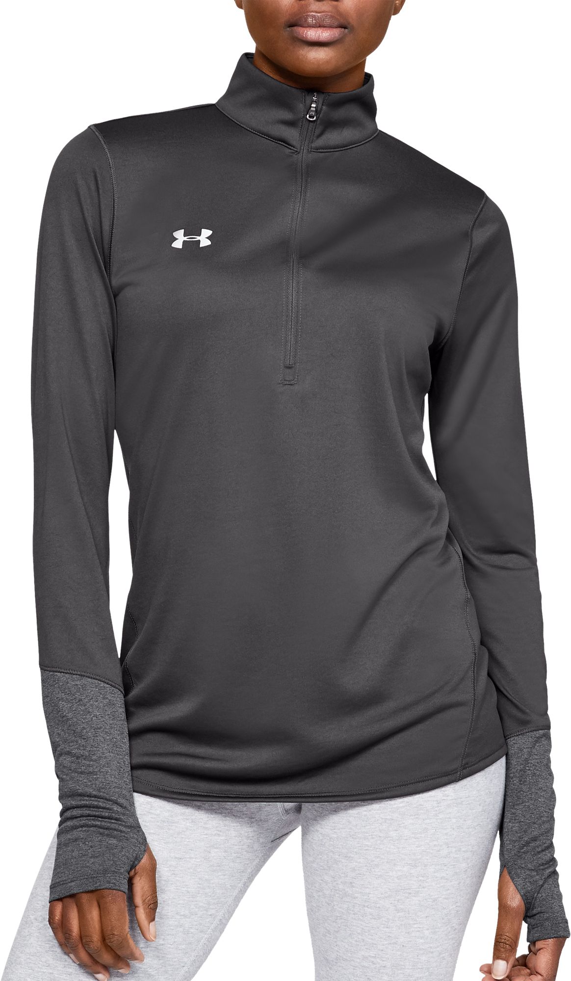 under armour long sleeve zip top