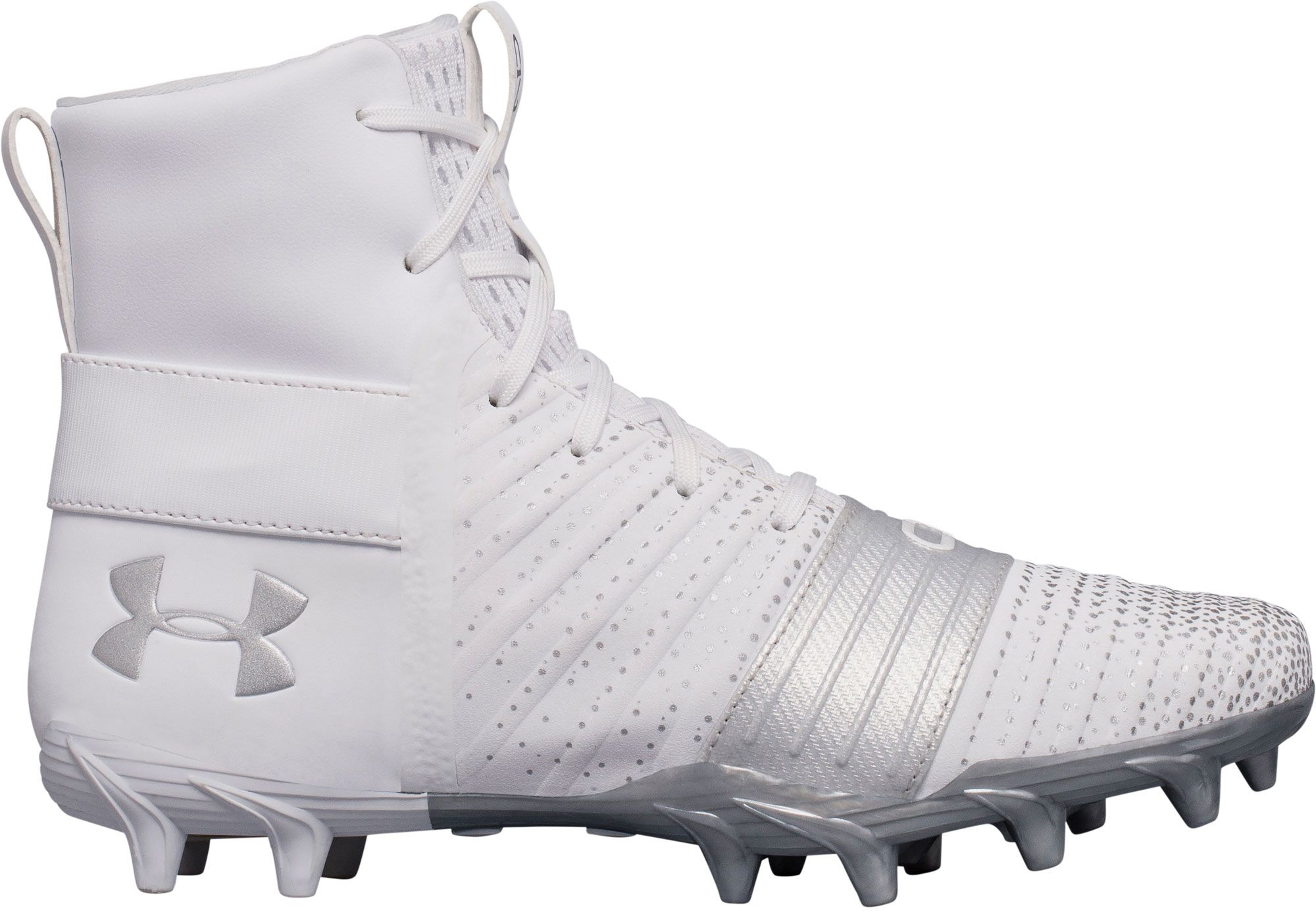 white under armour football cleats