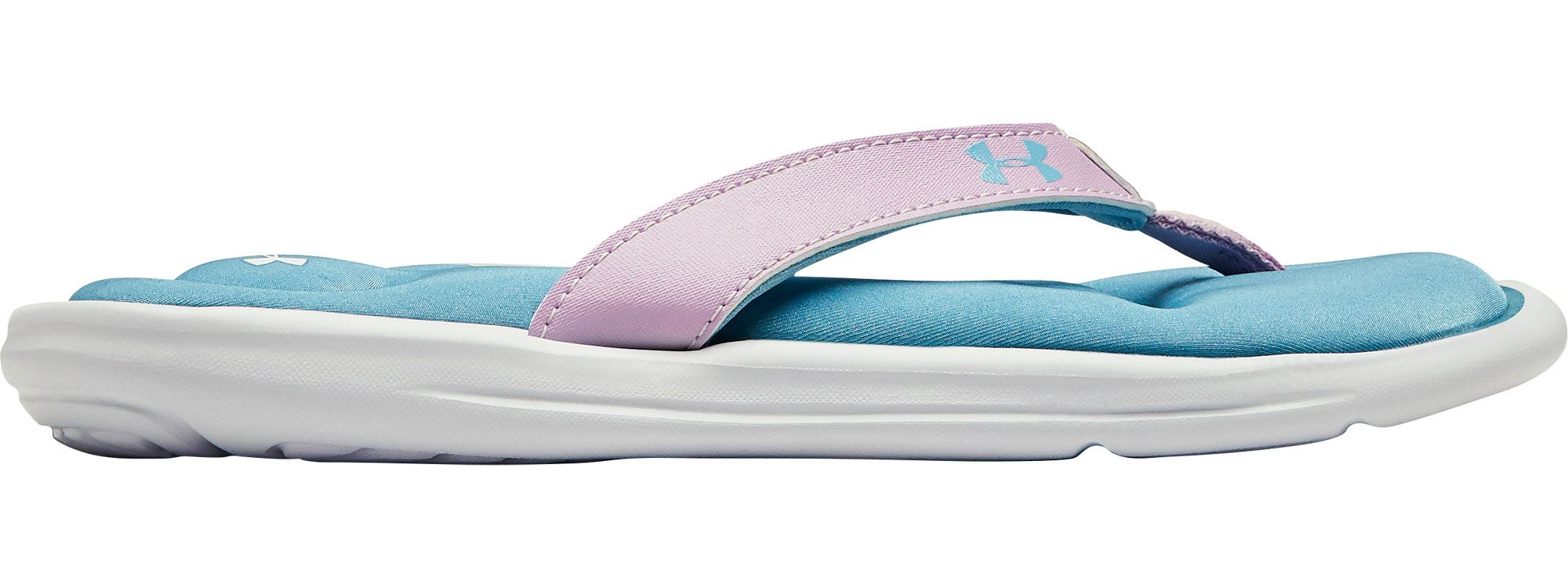 under armour padded flip flops