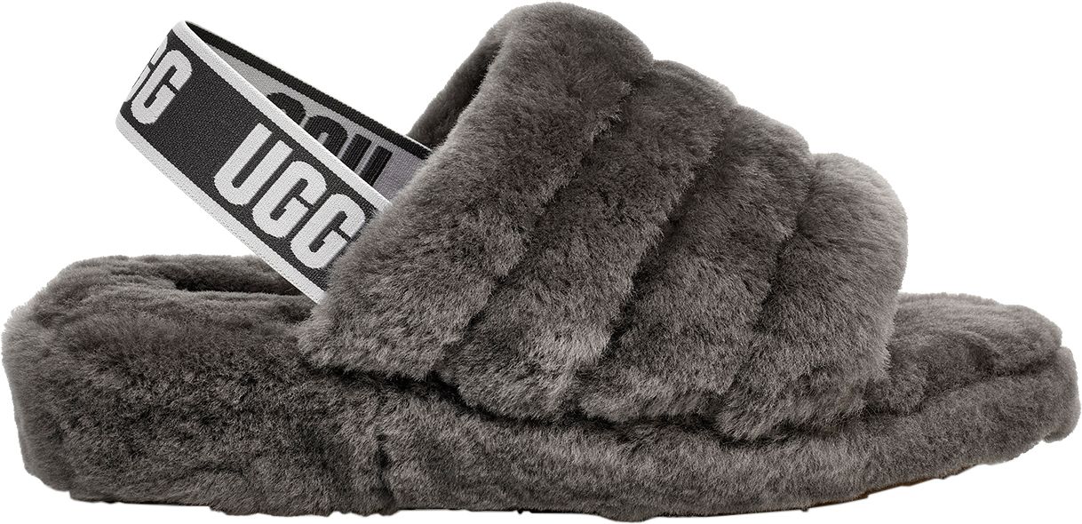 gray ugg slippers