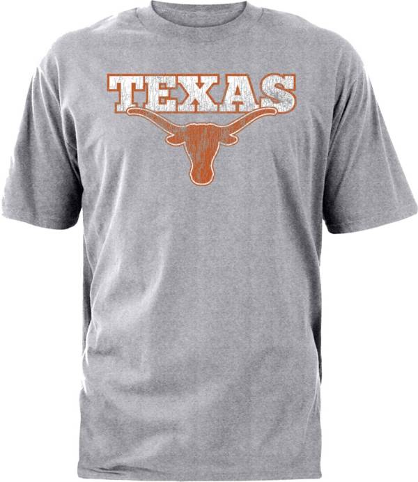 University Of Texas Authentic Apparel Men S Texas Longhorns Grey Dedicated T Shirt Dick S Sporting Goods