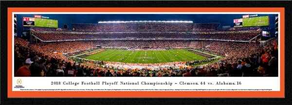 Blakeway Panoramas 2018 National Champions Clemson Tigers Framed Panorama Poster product image