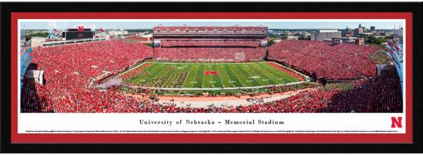 Blakeway Panoramas Nebraska Cornhuskers Framed Panorama Poster product image