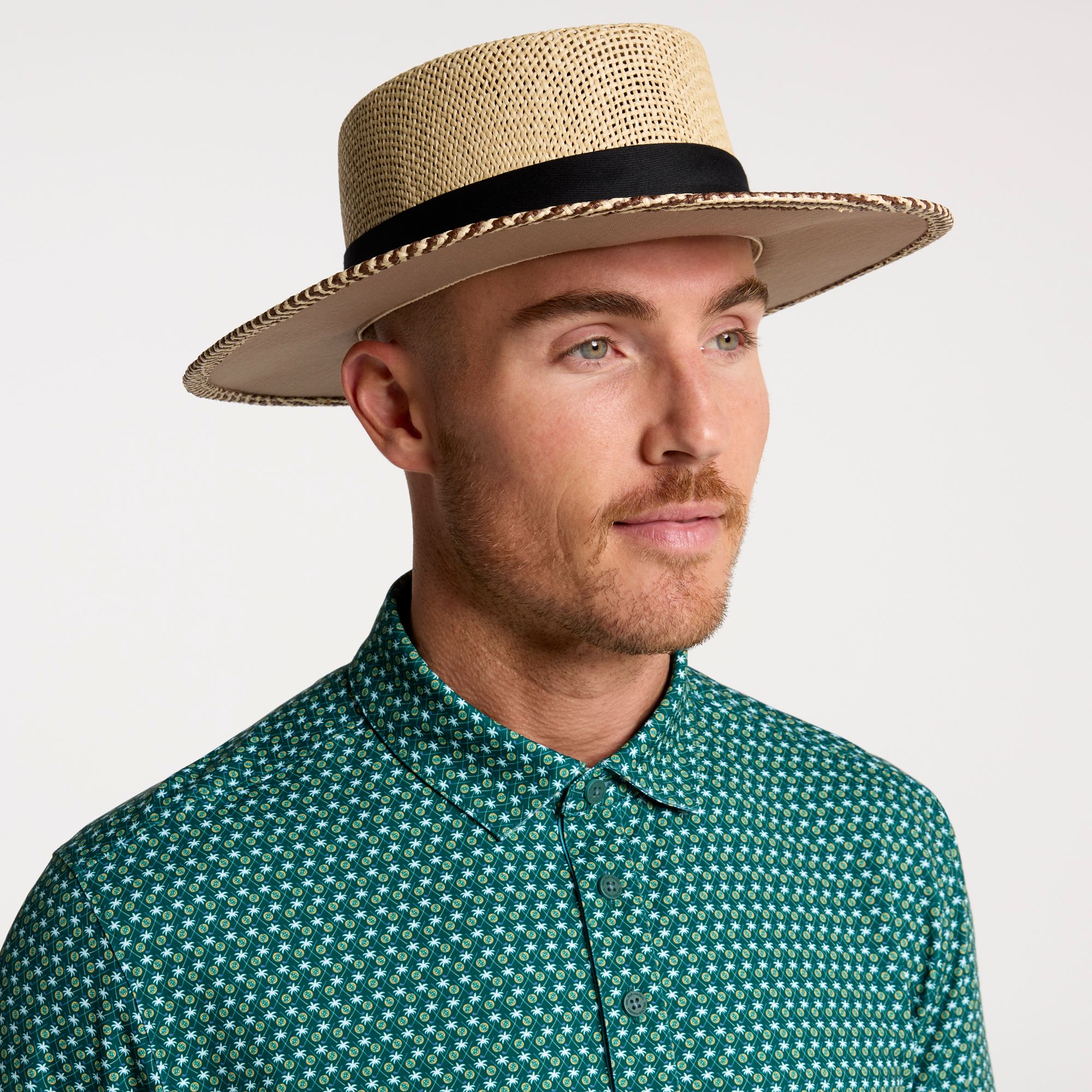 straw golf hats shop