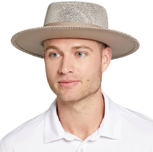 Straw golf hot sale hats men