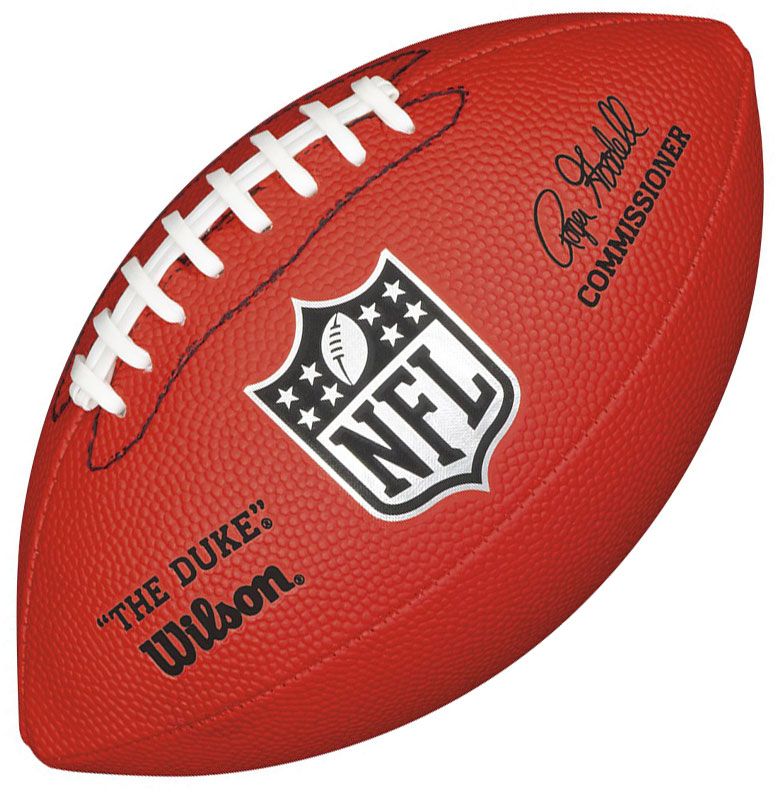 Wilson The Duke NFL Micro-Mini Replica Leather Football, Brown