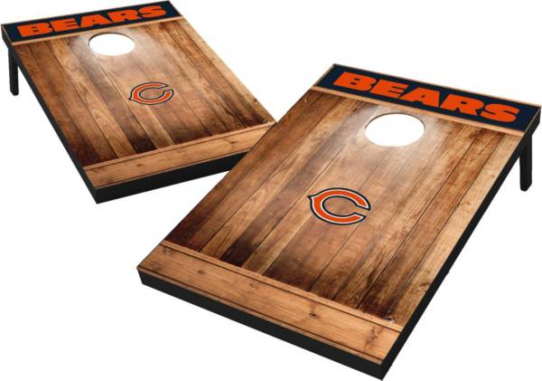 Wild Sports Chicago Bears Brown Wood Tailgate Toss