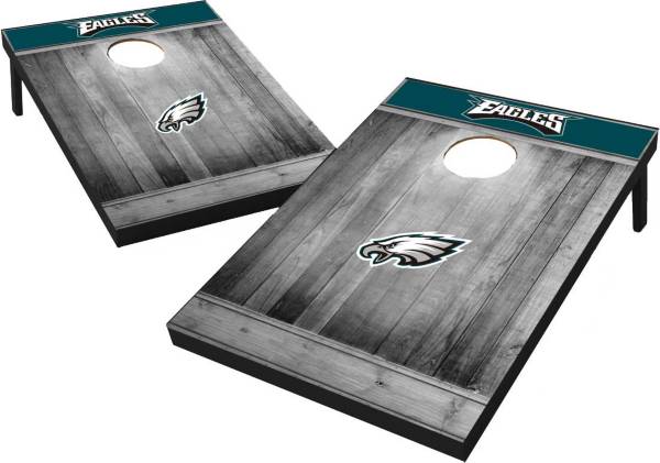 Philadelphia Eagles Grey Wood Tailgate Toss product image