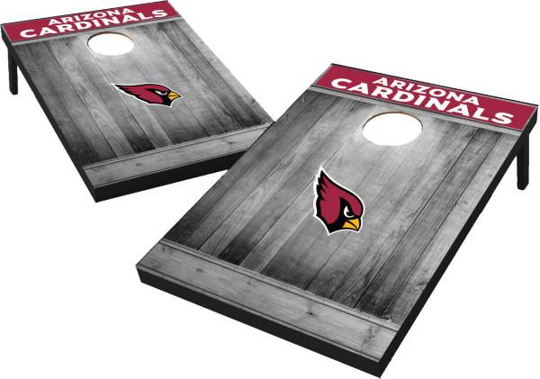 Wild Sports Arizona Cardinals Grey Wood Tailgate Toss product image