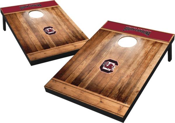 Wild Sports South Carolina Gamecocks NCAA Brown Wood Tailgate Toss