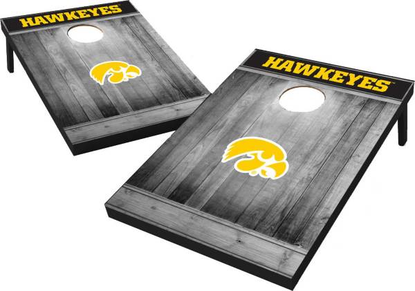 Wild Sports Iowa Hawkeyes NCAA Grey Wood Tailgate Toss product image