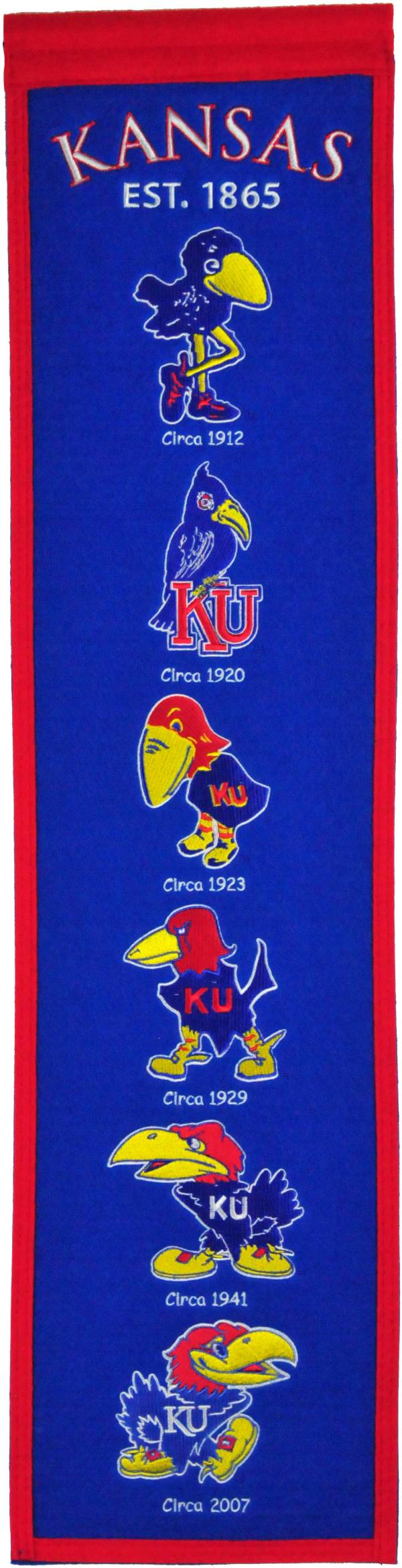 Winning Streak Sports Kansas Jayhawks Heritage Banner