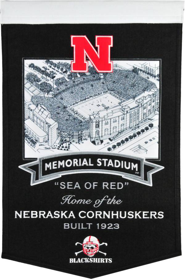 Winning Streak Sports Nebraska Cornhuskers Stadium Banner