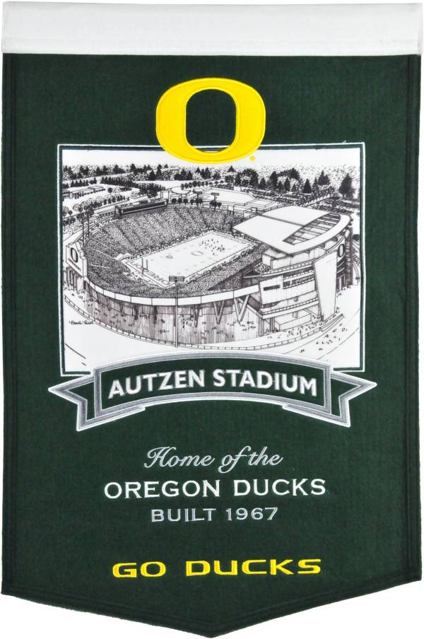 Winning Streak Sports Oregon Ducks Stadium Banner