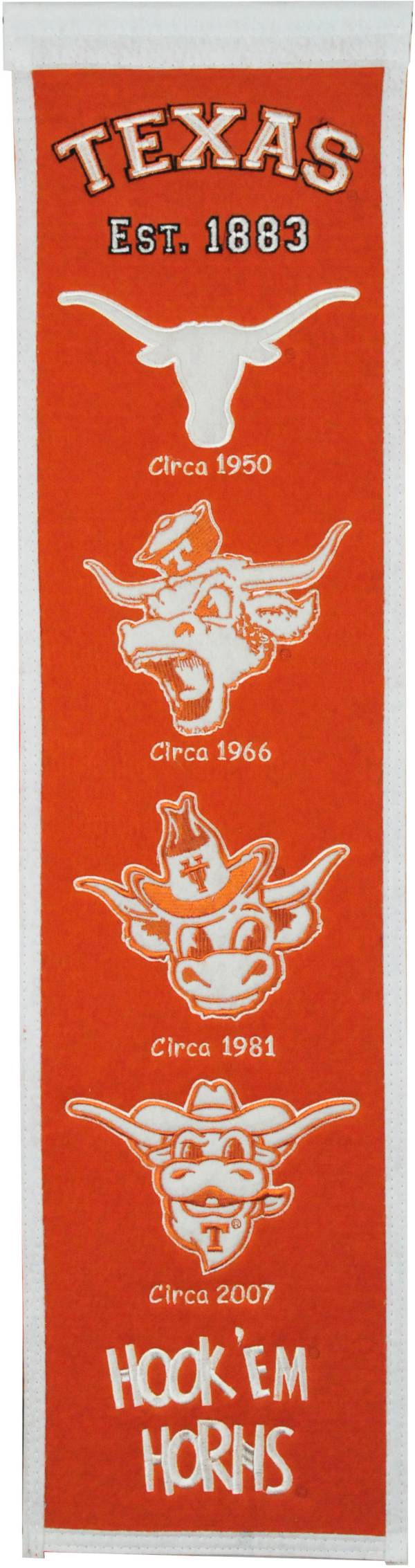 Winning Streak Sports Texas Longhorns Heritage Banner