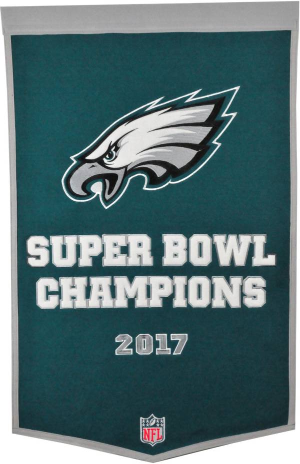 Winning Streak Sports Super Bowl LII Champions Philadelphia Eagles Dynasty Year Banner