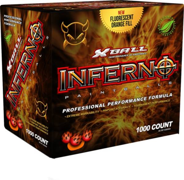 X-Ball Inferno Paintballs - 1000 Count