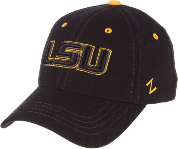 Zephyr Men's LSU Tigers Element II Adjustable Black Hat product image
